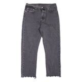 LEVI'S 501 Jeans Mens Grey Regular Straight W29 L26