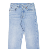 LEVI'S 501 Jeans Mens Blue Regular Straight Stone Wash W27 L25