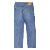 LEVI'S 505 Jeans Mens Blue Regular Straight Stone Wash W31 L30
