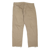 LEVI'S 505 Jeans Mens Beige Regular Straight W36 L26