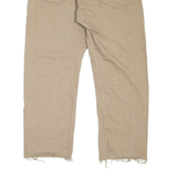 LEVI'S 505 Jeans Mens Beige Regular Straight W36 L26