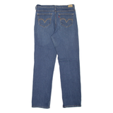 LEVI'S 512 Perfectly Slimming Womens Jeans Blue Regular Straight W30 L31