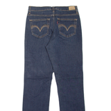 LEVI'S 512 Perfectly Slimming Womens Jeans Blue Regular Straight W29 L31