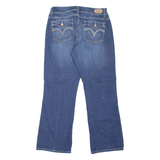 LEVI'S 529 Curvy Womens Jeans Blue Regular Bootcut Stone Wash W30 L28