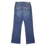 LEVI'S 529 Curvy Womens Jeans Blue Regular Bootcut Stone Wash W30 L31