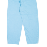 LEVI'S Barrel Crop Made & Crafted BIG E Womens Jeans Blue Loose Tapered W26 L23