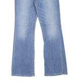 LEVI'S 528 Curvy Cut Womens Jeans Blue Regular Bootcut Stone Wash W28 L31