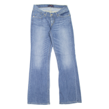 LEVI'S 528 Curvy Cut Womens Jeans Blue Regular Bootcut Stone Wash W28 L31