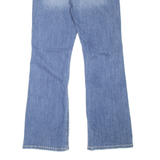 LEVI'S 528 Curvy Cut Womens Jeans Blue Regular Bootcut Stone Wash W28 L31