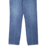 WRANGLER Mens Jeans Blue Regular Straight Stone Wash W38 L34