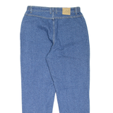 LEE Womens Jeans Blue Regular Mom W32 L32