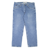 LEE Mens Jeans Blue Regular Straight W38 L29