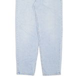 LEE Womens Jeans Blue Relaxed Tapered W29 L30