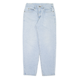 LEE Womens Jeans Blue Relaxed Tapered W29 L30