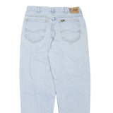 LEE Womens Jeans Blue Relaxed Tapered W29 L30