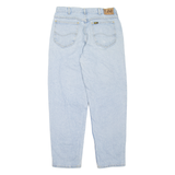 LEE Womens Jeans Blue Relaxed Tapered W29 L30