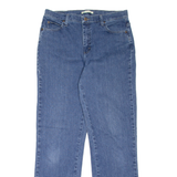 LEE Womens Jeans Blue Relaxed Straight W32 L32