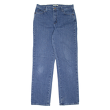 LEE Womens Jeans Blue Relaxed Straight W32 L32