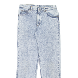 LEE Womens Jeans Blue Regular Tapered 90s Acid Wash W31 L30