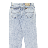 LEE Womens Jeans Blue Regular Tapered 90s Acid Wash W31 L30