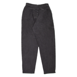 LEE Pleated Womens Jeans Black Regular Mom 90s W28 L29