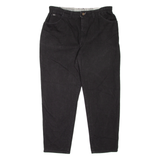 LEE Womens Jeans Black Regular Mom W34 L27