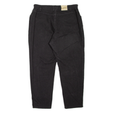 LEE Womens Jeans Black Regular Mom W34 L27