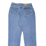 LEE Womens Jeans Blue Regular Mom Stone Wash W28 L30