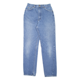 LEE Womens Jeans Blue Regular Mom Stone Wash W26 L29