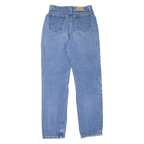 LEE Womens Jeans Blue Regular Mom Stone Wash W26 L29