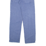 Mens Trousers Blue Regular Straight W28 L32