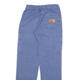 Mens Trousers Blue Regular Straight W28 L32