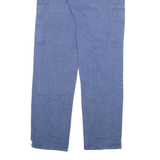 Mens Trousers Blue Regular Straight W28 L32