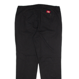 DICKIES Womens Trousers Black Regular Straight W36 L31
