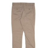 TOMMY HILFIGER Chino Mens Trousers Beige Slim Straight W31 L34