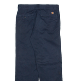 DICKIES 874 Workwear Mens Trousers Blue Regular Straight W30 L30