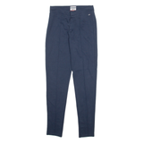TOMMY HILFIGER Womens Trousers Blue Slim Skinny W24 L29