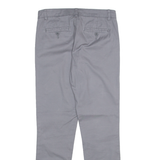 UNITED COLORS OF BENETTON Womens Trousers Grey Slim Straight W28 L28