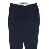 ESPRIT Womens Trousers Blue Relaxed Tapered W36 L29