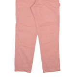 DICKIES Carpenter Womens Trousers Pink Relaxed Straight W27 L29
