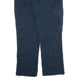 DICKIES Cargo Mens Trousers Blue Regular Straight W34 L30
