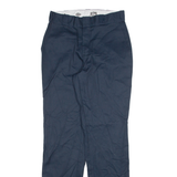 DICKIES 874 Workwear Mens Trousers Blue Regular Straight W28 L31