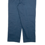 DICKIES Mens Trousers Blue Relaxed Straight W36 L28
