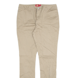 DICKIES Womens Trousers Beige Slim Skinny W30 L31