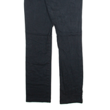 DICKIES Womens Trousers Black Slim Straight W30 L30
