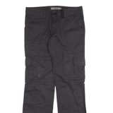 DICKIES Cargo Mens Trousers Black Relaxed Straight W31 L32