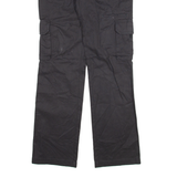 DICKIES Cargo Mens Trousers Black Relaxed Straight W31 L32