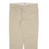 DICKIES Mens Trousers Beige Slim Tapered W36 L32