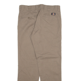 DICKIES Mens Trousers Grey Slim Straight W32 L32