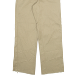 DICKIES Mens Trousers Beige Regular Straight W28 L28
